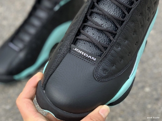 Cheap 414571-030 Black Jordan Island 13 Air Green Retro 0712